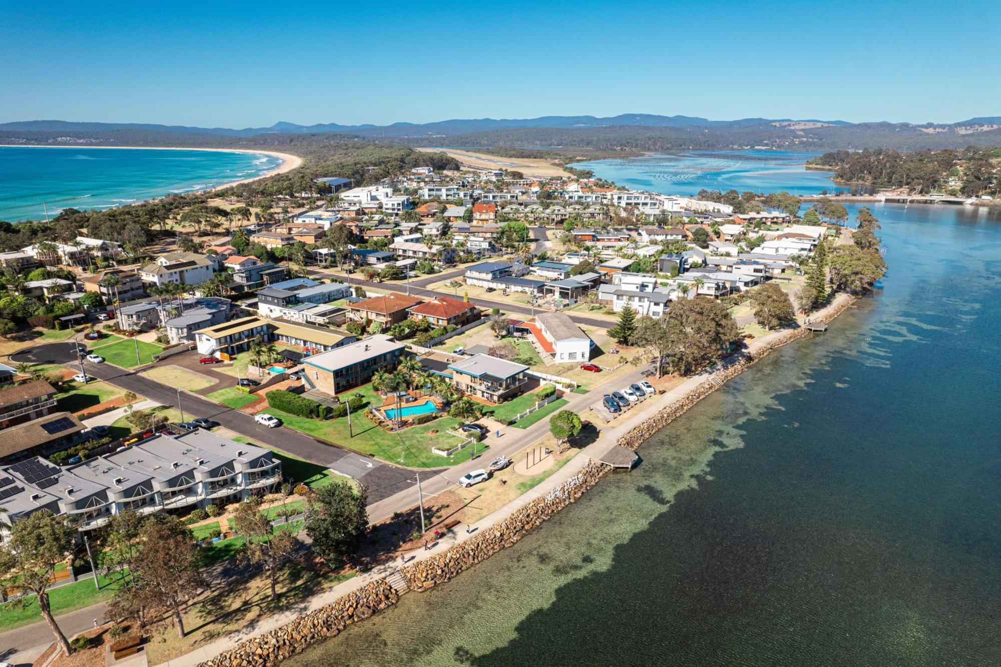 The Retreat Lakeside Merimbula Dış mekan fotoğraf